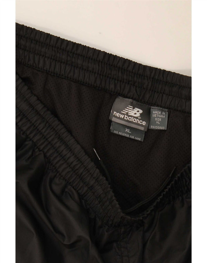 Мужские спортивные брюки New Balance XL, черный полиэстер