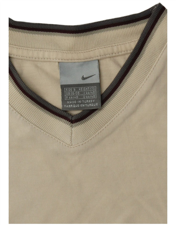 Мужская футболка NIKE Top UK 36/38, маленькая, белого цвета