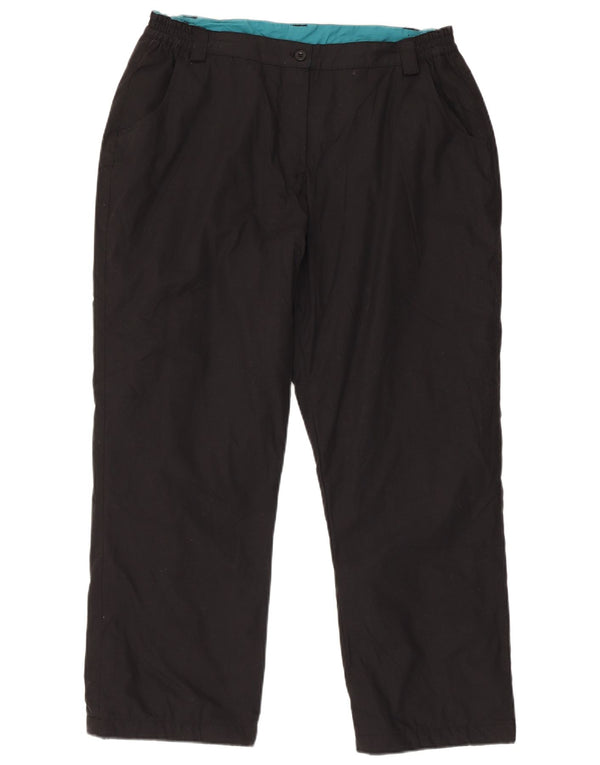 Женские брюки-ветровки Mountain Warehouse UK 14, большие W32 L28, черные