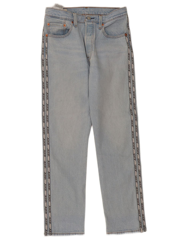 Женские прямые джинсы Levi's 501 W28 L28 синие, хлопок