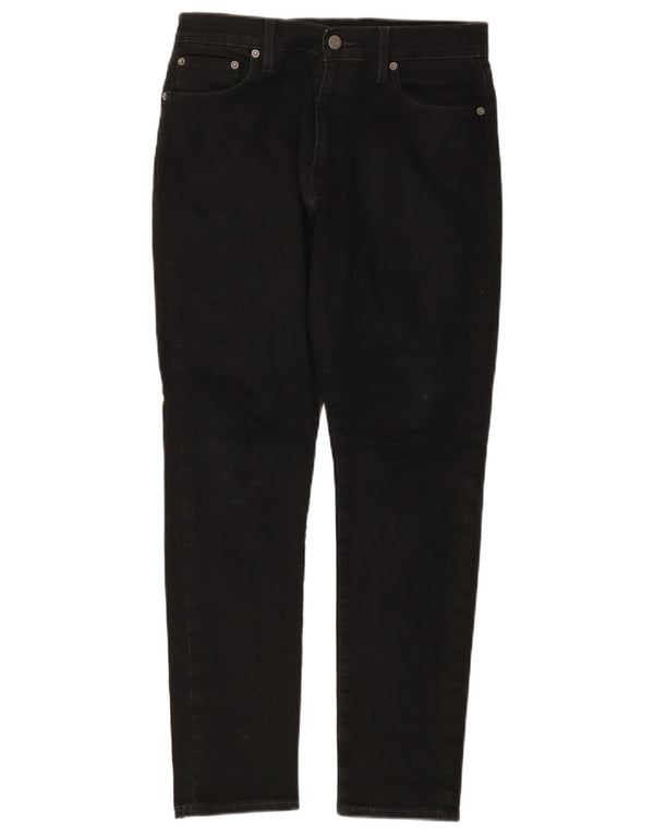 Мужские зауженные джинсы Levi's 512 W30 L30, черный хлопок