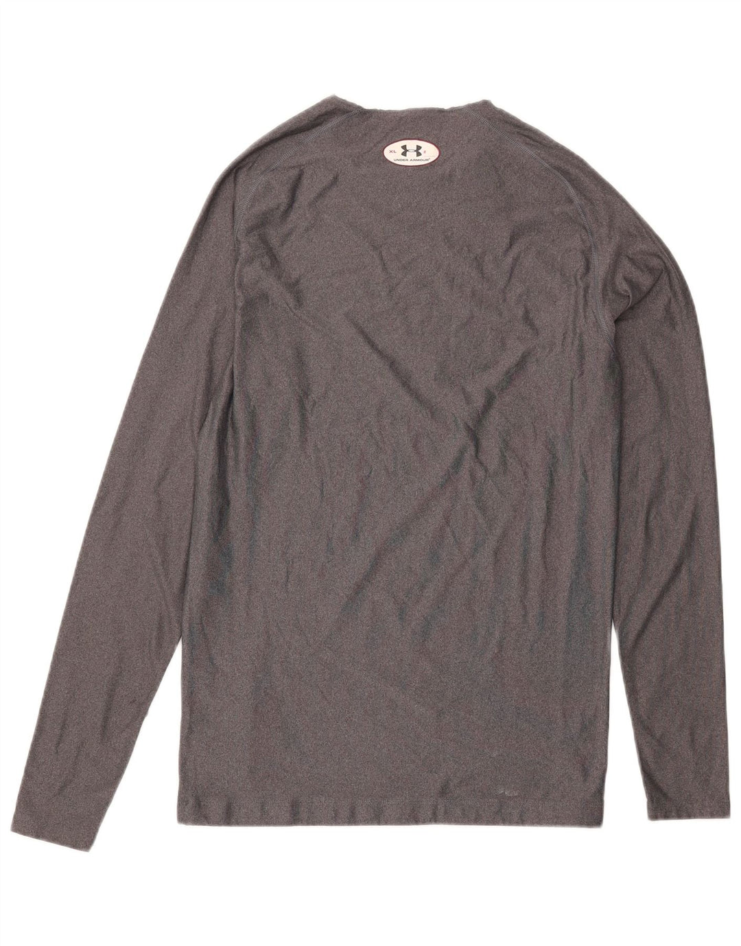 Мужской топ Cold Gear с длинным рукавом UNDER ARMOR, серый полиэстер, размер XL