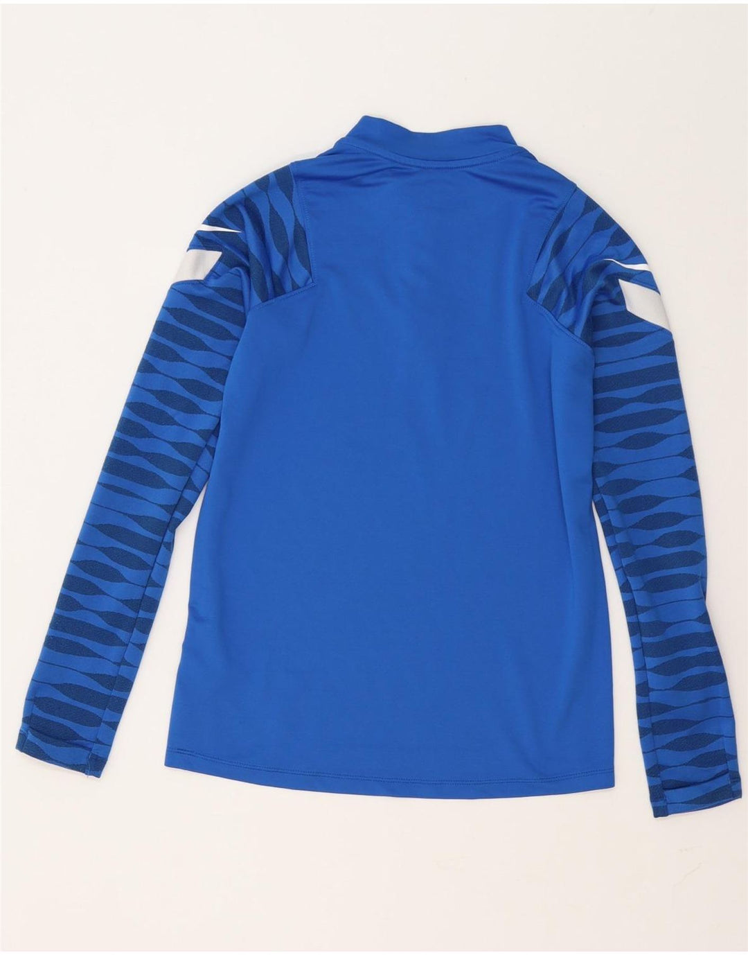 Пуловер спортивный костюм Nike для мальчиков Dri Fit, 12–13 лет, большой синий с геометрическим рисунком