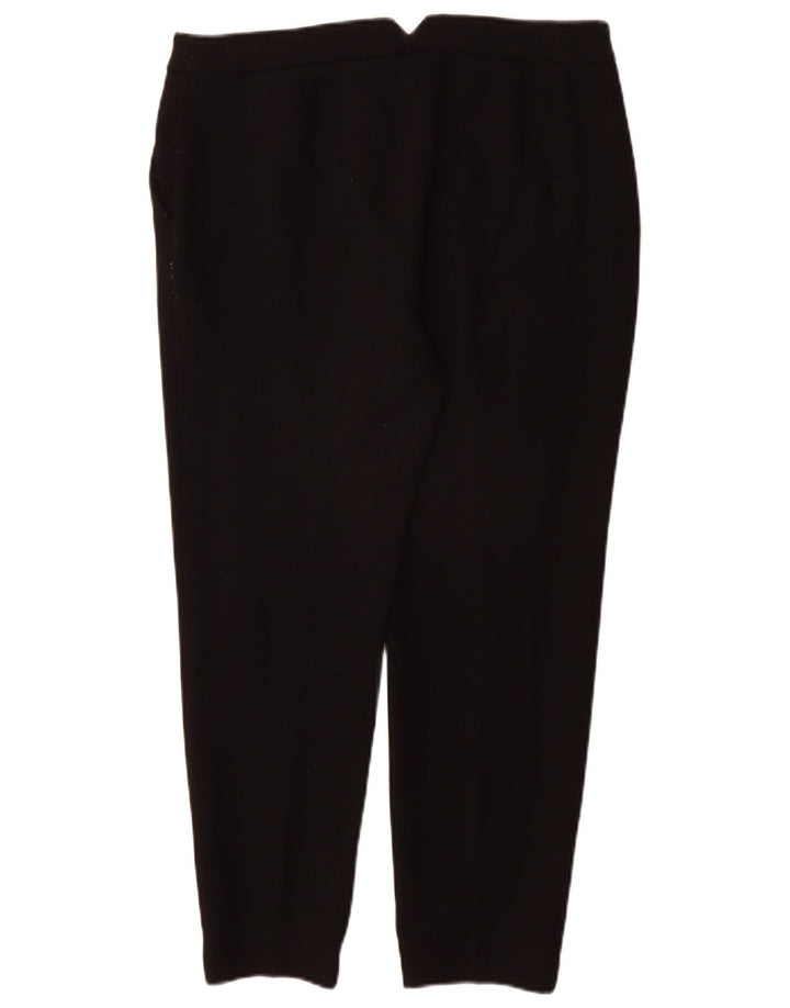 Женские узкие брюки чинос Hobbs UK 12, средние W32 L26, черный полиэстер