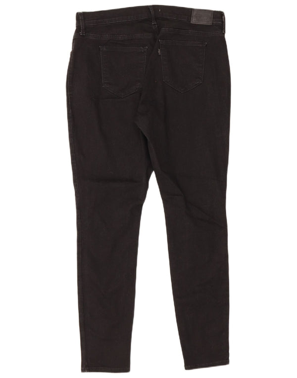 Мужские джинсы Levi's 311 Shaping Skinny США 16 2XL W34 L29 Черный хлопок