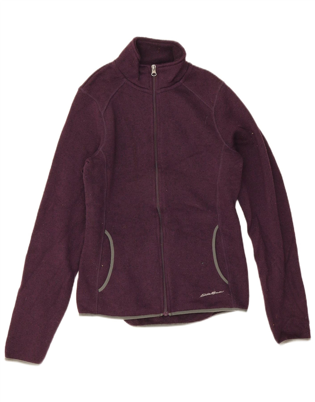 Женский спортивный костюм Eddie Bauer, верхняя куртка UK 10, маленький фиолетовый в крапинку