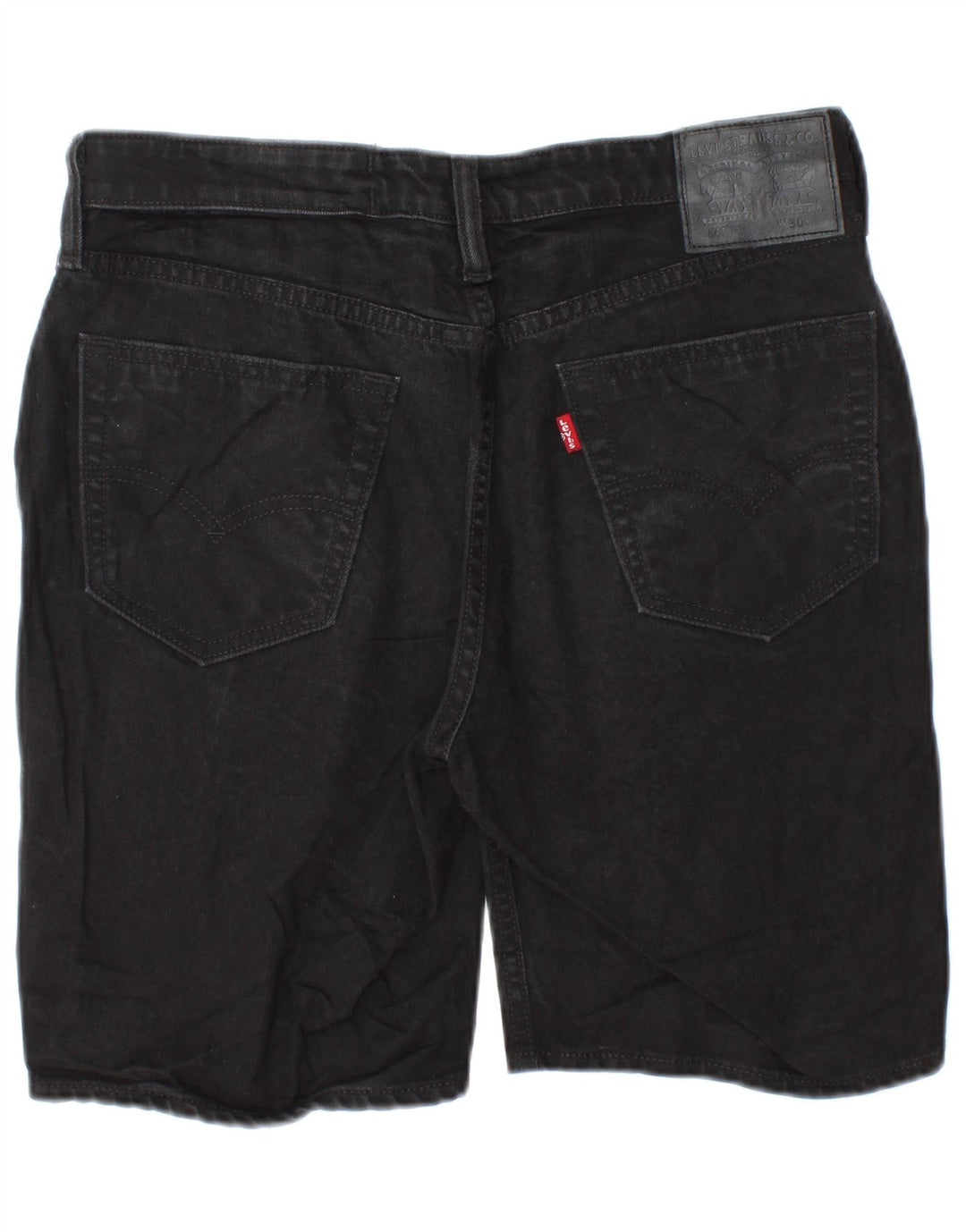 Мужские джинсовые шорты LEVI'S 541 W30, средний черный хлопок
