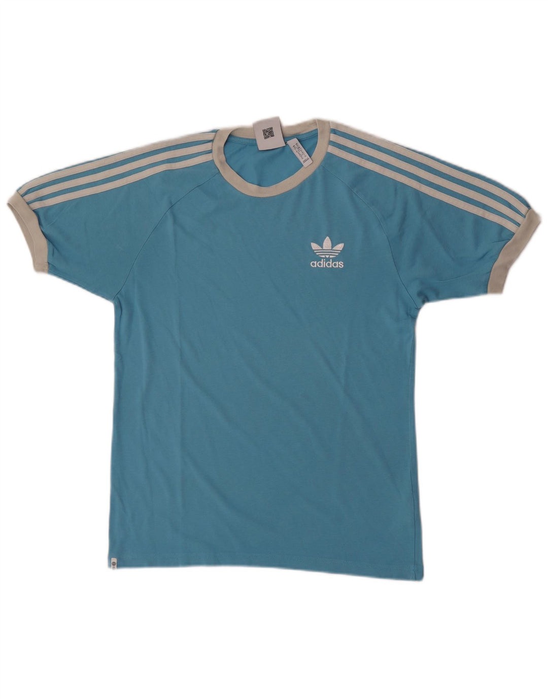 Мужская футболка Adidas Top XS синяя из полиэстера