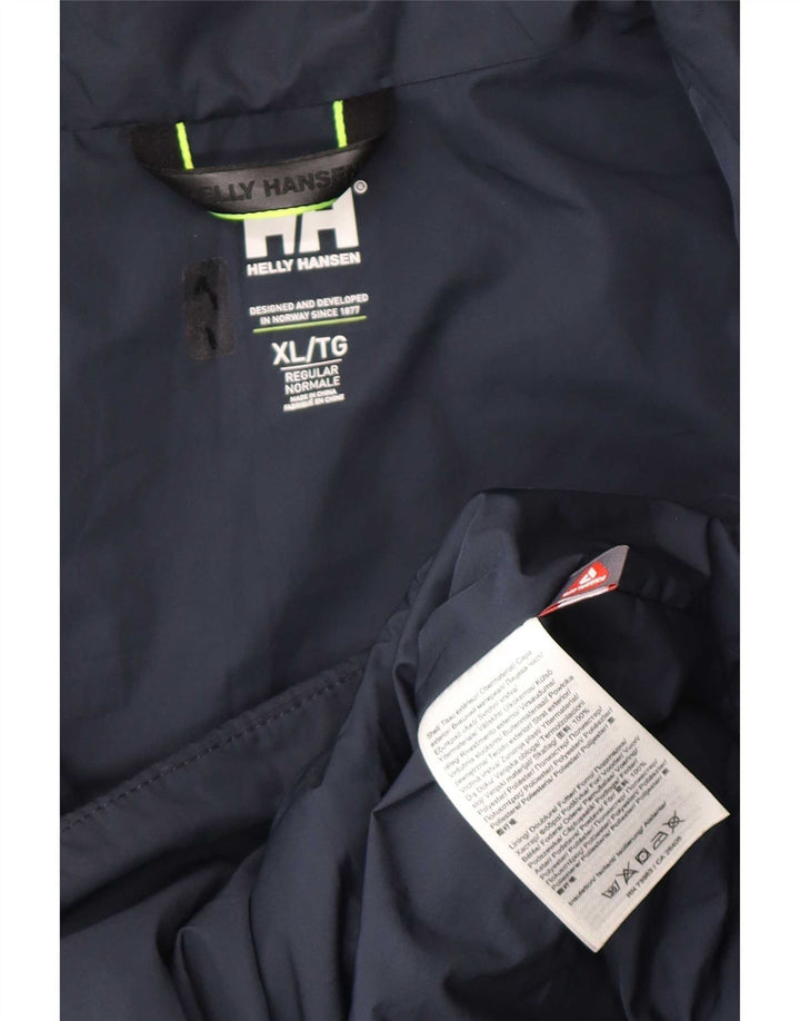Мужская стеганая куртка Helly Hansen UK 42 XL темно-синяя из полиэстера