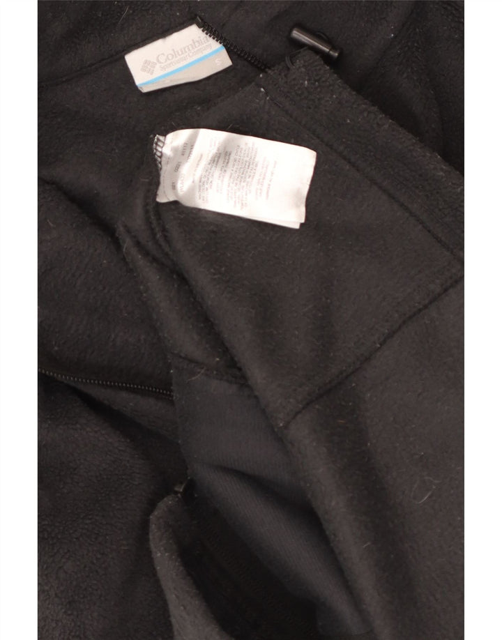 Женская флисовая куртка COLUMBIA UK 10, маленькая, черный полиэстер