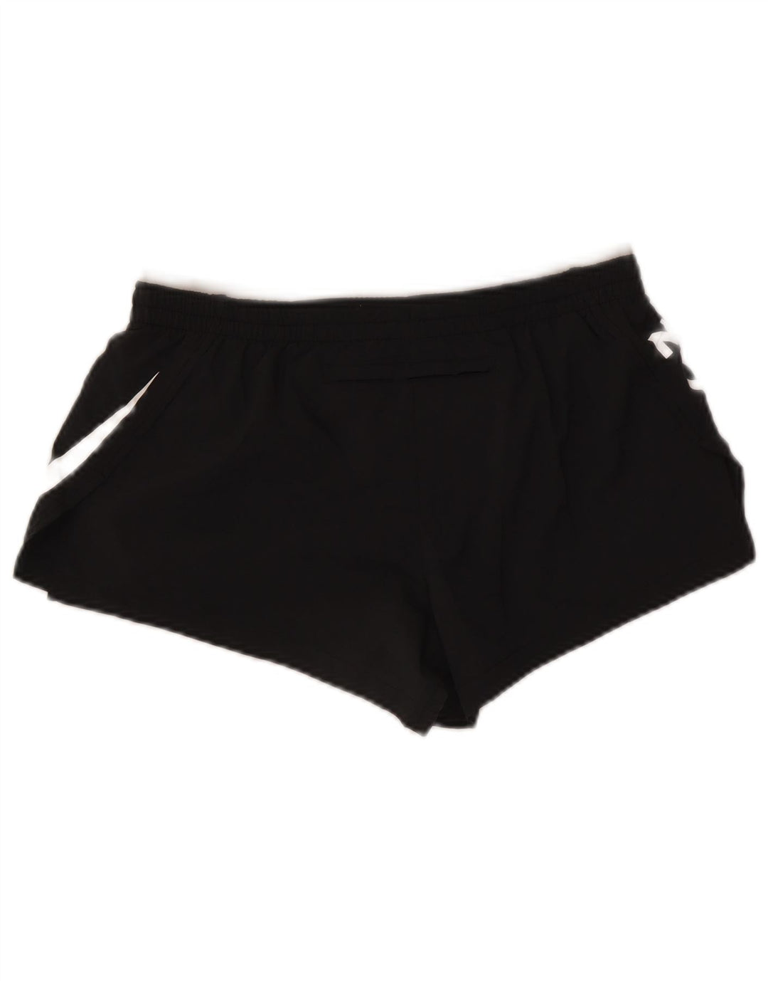 Женские спортивные шорты Nike Dri Fit с графическим рисунком UK 12, средний черный полиэстер