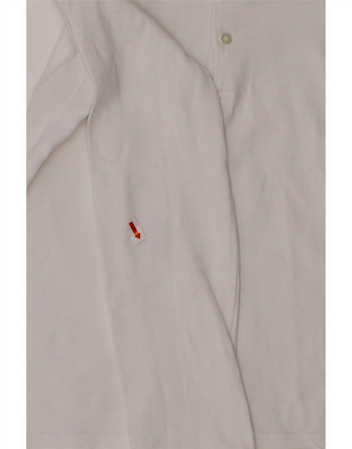 Рубашка-поло для девочек 12–13 лет POLO RALPH LAUREN, большое белое хлопковое сердце