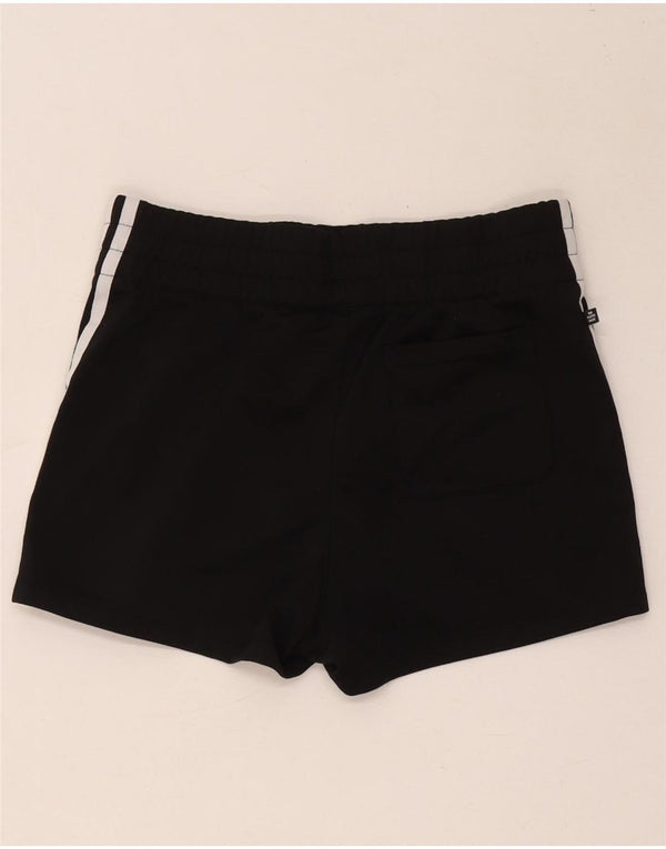 Женские спортивные шорты Adidas UK 4/6 XS, черный полиэстер