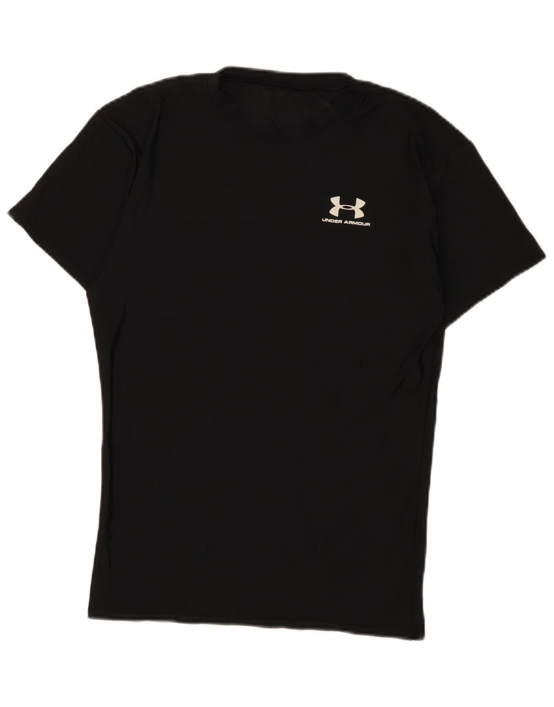 Мужская футболка Under Armour, маленький черный хлопок