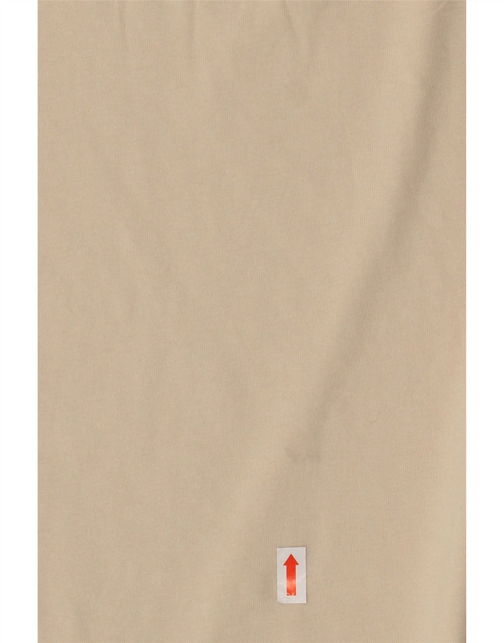 Мужская футболка классического кроя VANS 2XL, бежевый хлопок