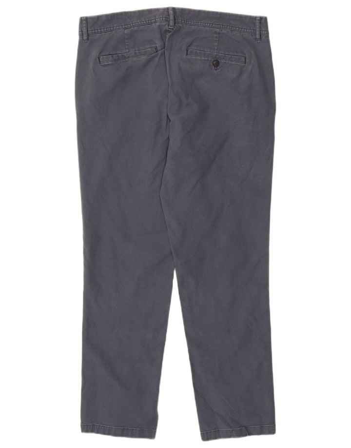 BONOBOS Mens Slim Chino Trousers W33 L30 Grey Cotton