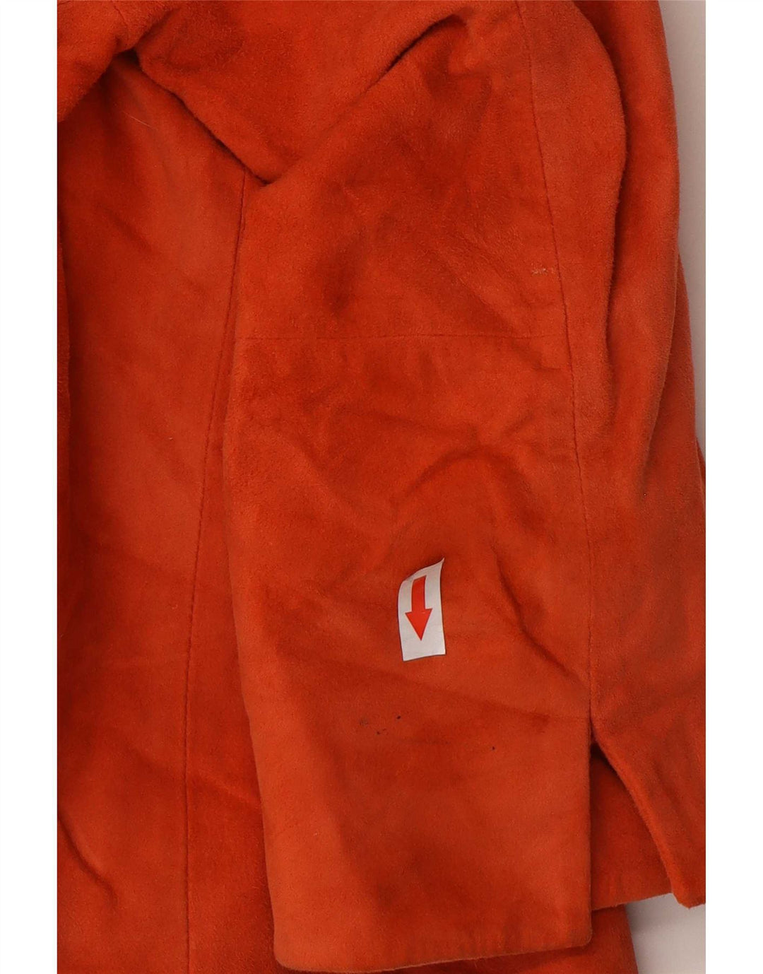 Женская замшевая куртка Conbipel с укороченным рукавом 3/4 IT 44 Medium Orange Leather