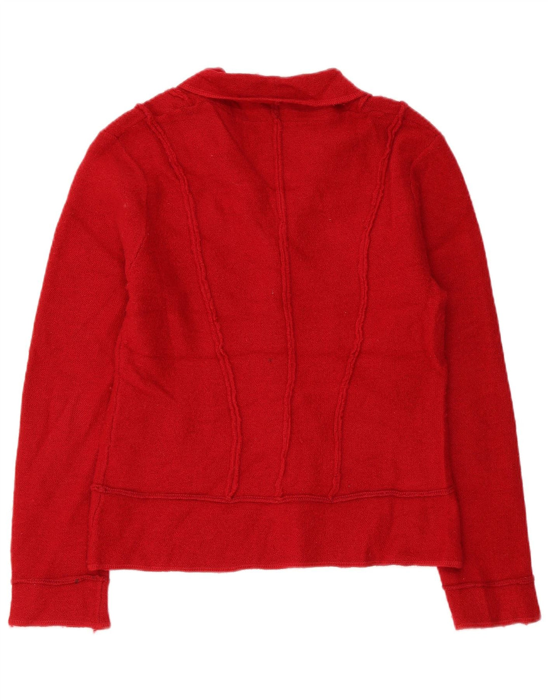 Женский кардиган Hobbs UK 14, средний красный из мериносовой шерсти