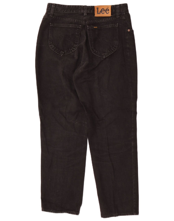 Мужские зауженные джинсы Lee W36 L31, черный хлопок