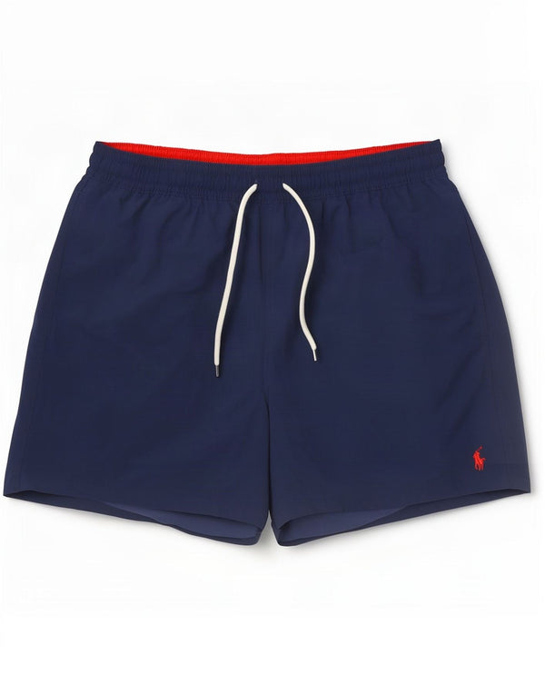 Мужские шорты для плавания Polo Ralph Lauren XL темно-синие из полиэстера