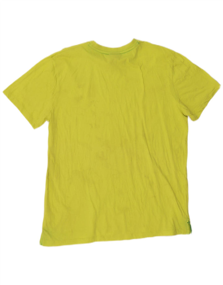 Мужская футболка Umbro Top 2XL Желтый хлопок