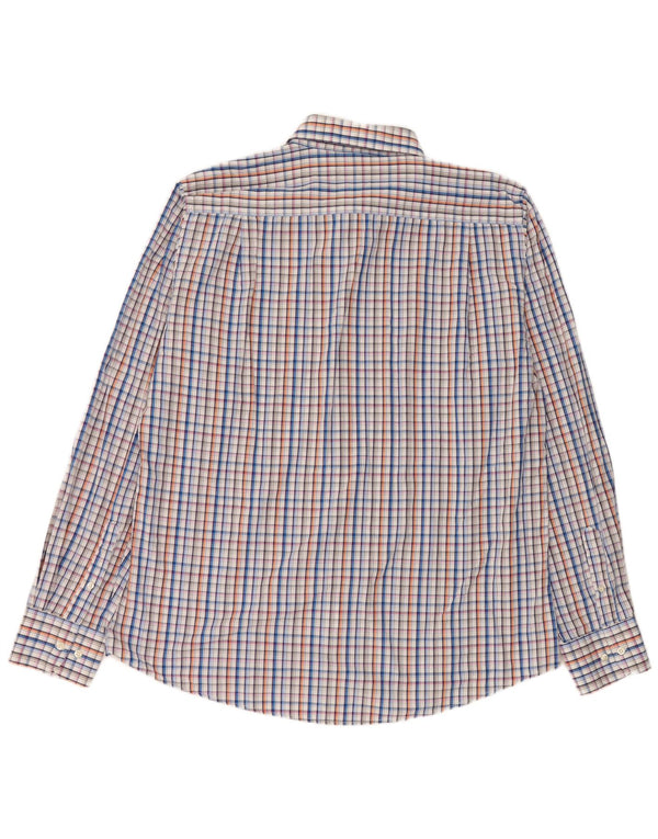 Мужская рубашка Nazareno Gabrielli 2XL в разноцветную клетку, хлопок