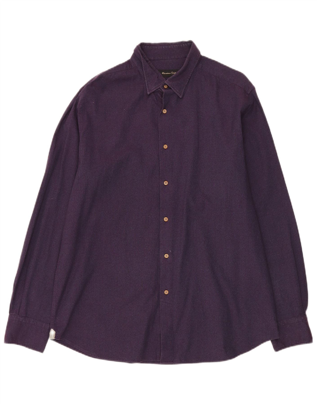 Рубашка мужская MASSIMO DUTTI большая фиолетовая