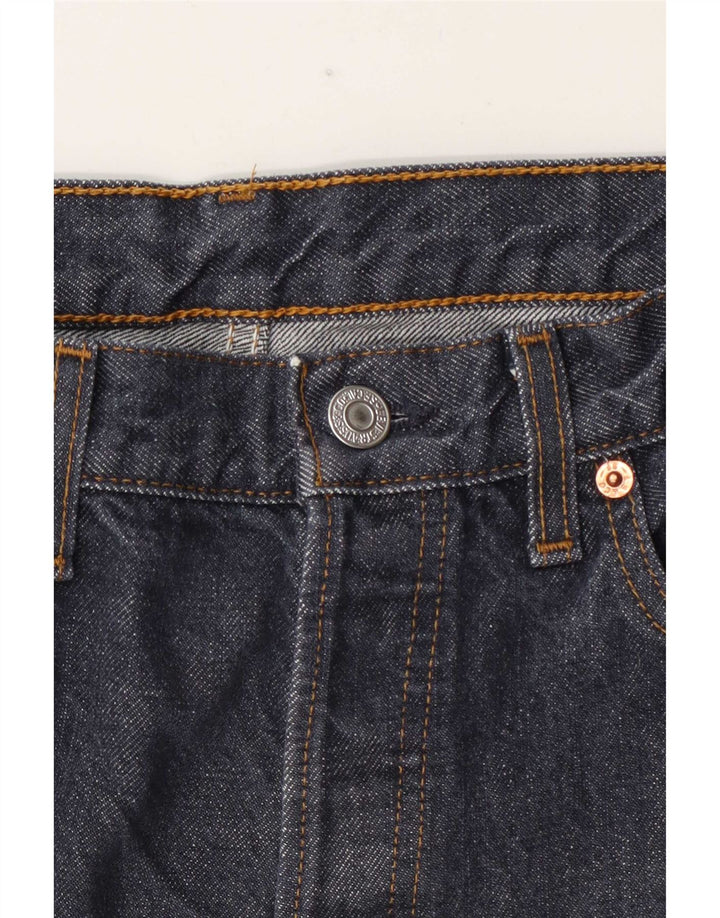 Мужские прямые джинсы Levi's W32 L30 темно-синие