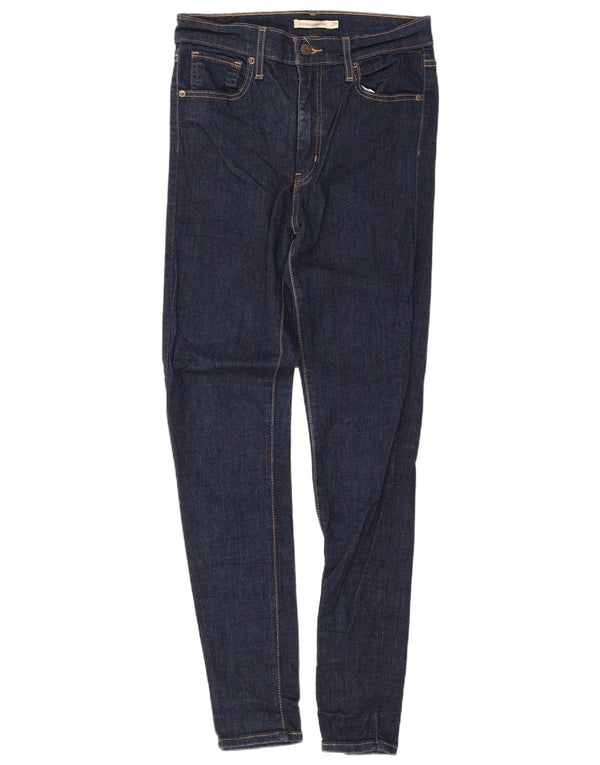 Женские джинсы суперскинни Levi's Mile High W29 L30, темно-синий, хлопок