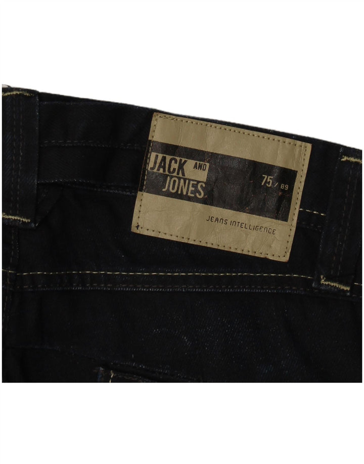 Мужские прямые джинсы Jack & Jones с рисунком W32 L34 темно-синие