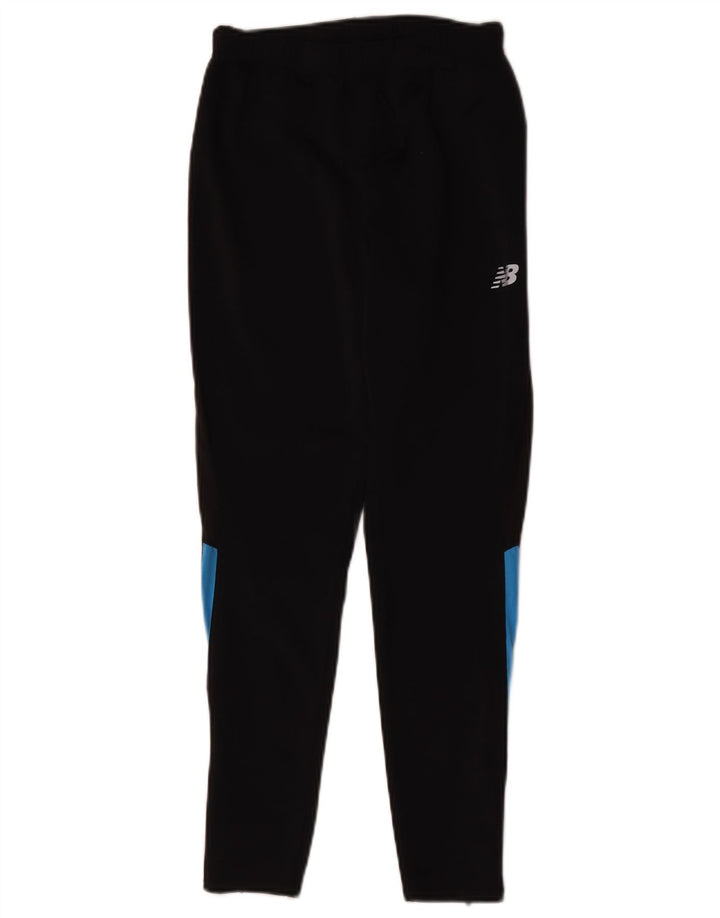 Женские спортивные брюки New Balance, средние черные цветные блоки