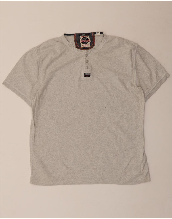 Мужская футболка Superdry Top 2XL Серый хлопок