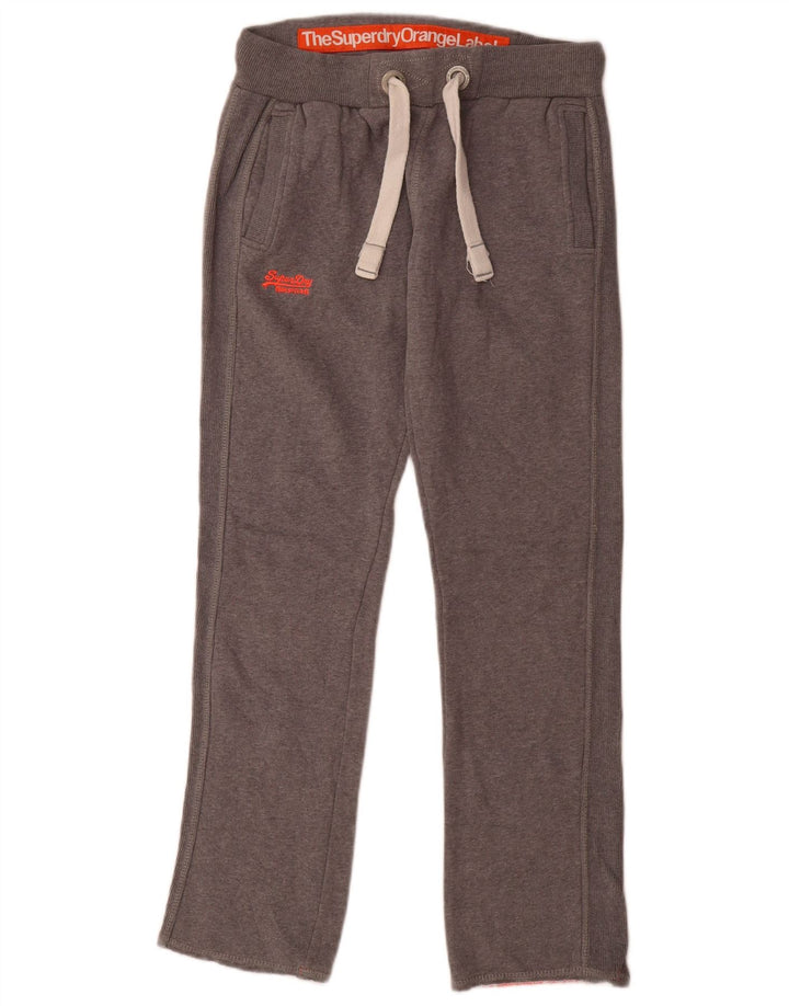 Женские спортивные брюки Superdry UK 10, маленькие серые, хлопок