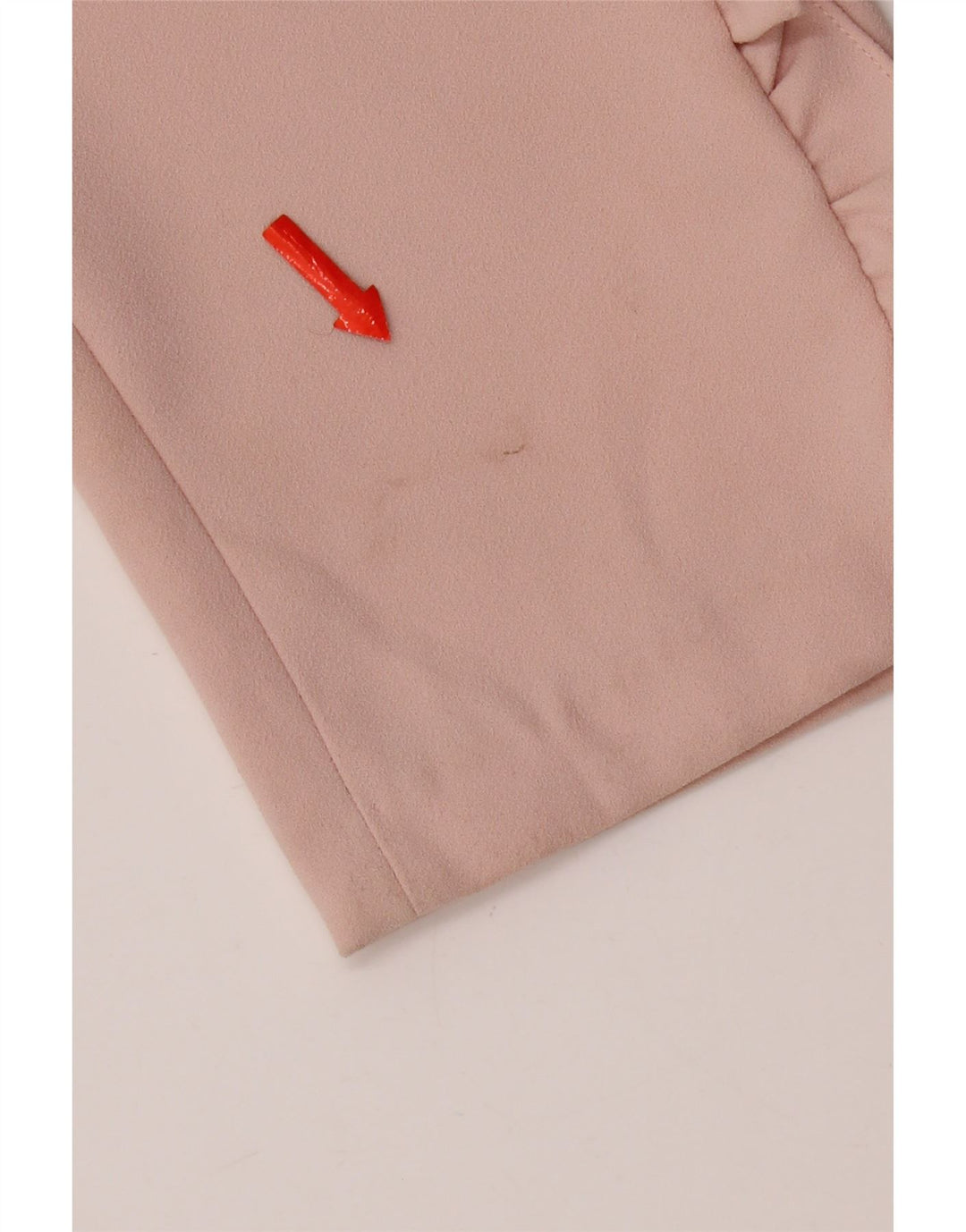 Женские узкие брюки чинос Zara, маленькие W27 L26, розовые, полиэстер