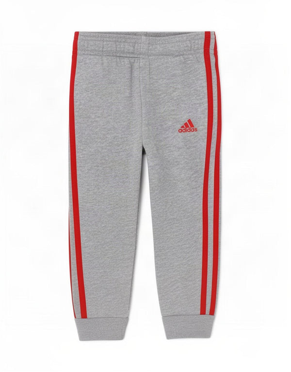 Спортивные брюки Adidas Baby Boys Joggers 3-6 месяцев, серый хлопок с крапинками