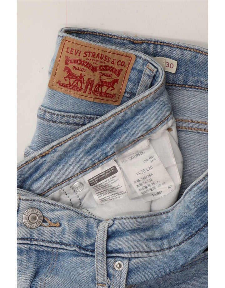 Женские джинсы Levi's 725 с высокой посадкой Bootcut W30 L26 синие