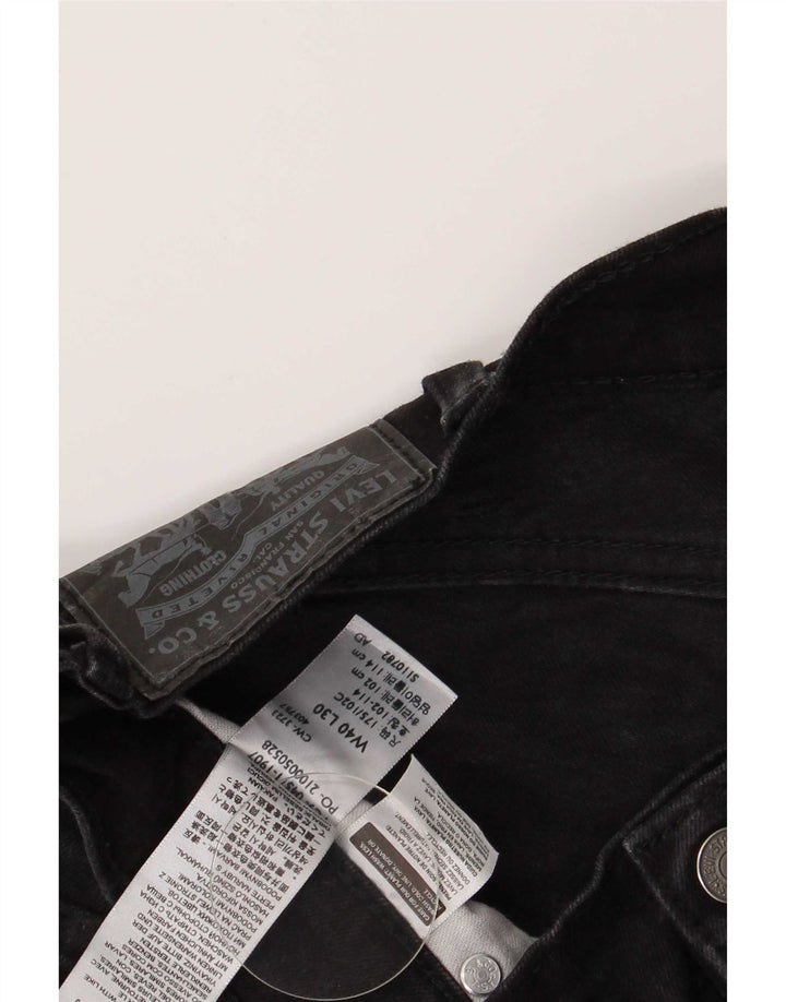 Мужские джинсы Levi's 511 Slim W40 L30, черный хлопок