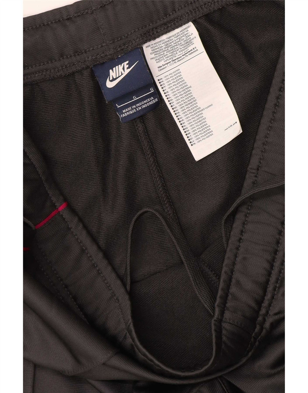 Женские спортивные брюки Nike UK 16, большие серые, полиэстер
