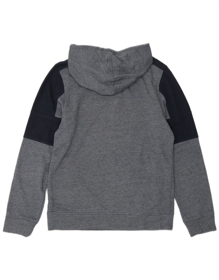 Мужской джемпер с капюшоном JACK & JONES, средний, темно-синий, с цветными блоками