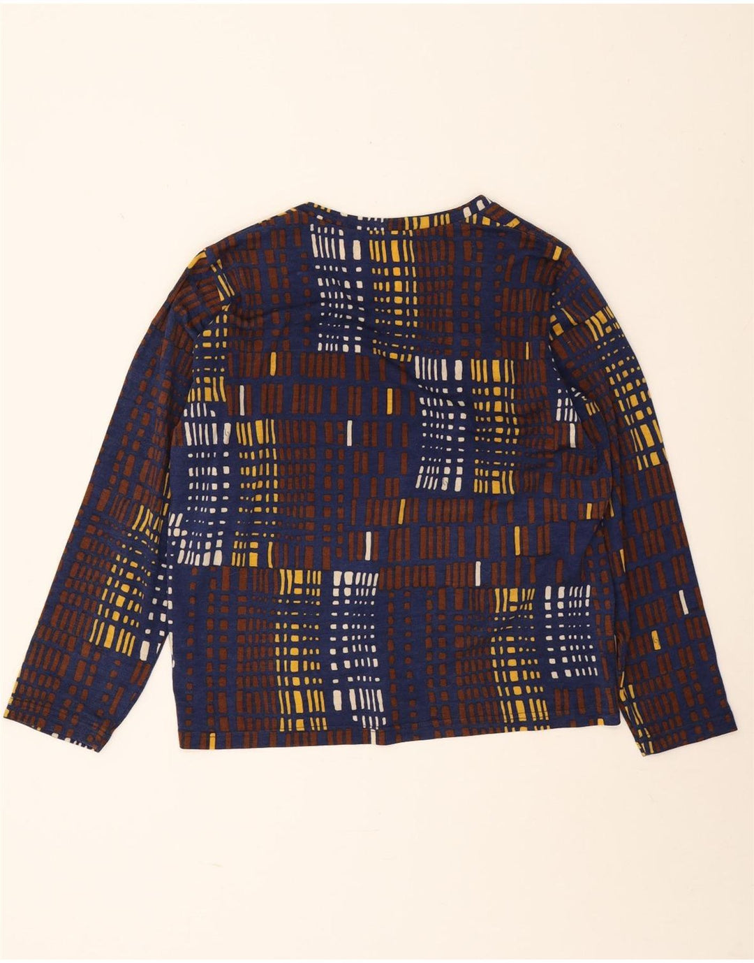 Женский комплект из 2 предметов Liola IT 50 XL, темно-синий, шерсть с геометрическим рисунком