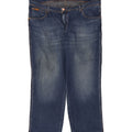 WRANGLER Mens Texas Straight Jeans W42 L27 Blue Vintage Wrangler and Second-Hand Wrangler from Messina Hembry 