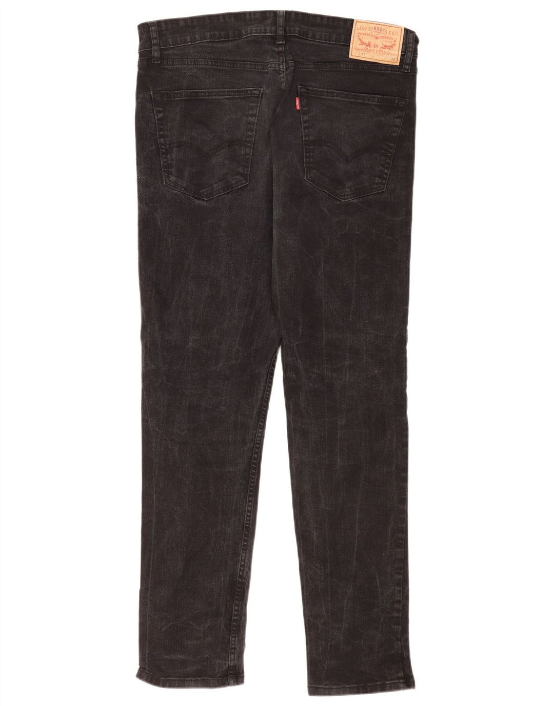 Мужские джинсы Levi's 511 Slim W34 L32, черный хлопок
