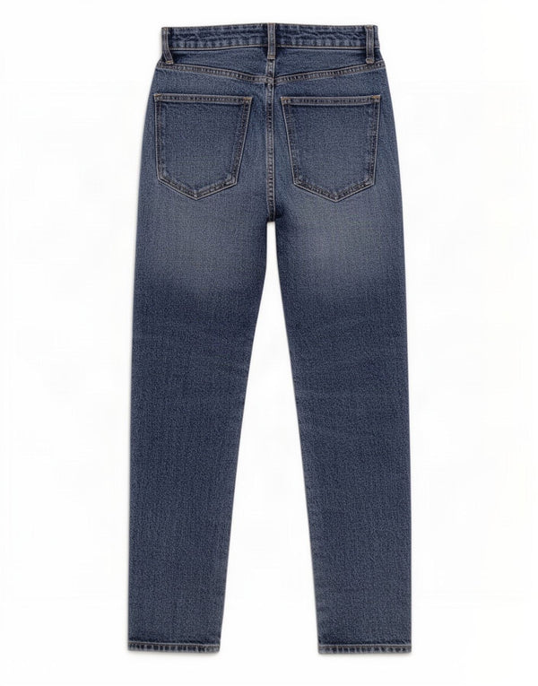 Женские джинсы с высокой талией Zara EU 34 2XS W24 L26, синие, хлопок