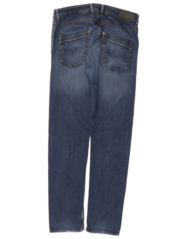 Мужские джинсы Diesel Krooley Regular Carrot Slim W33 L32, синий хлопок