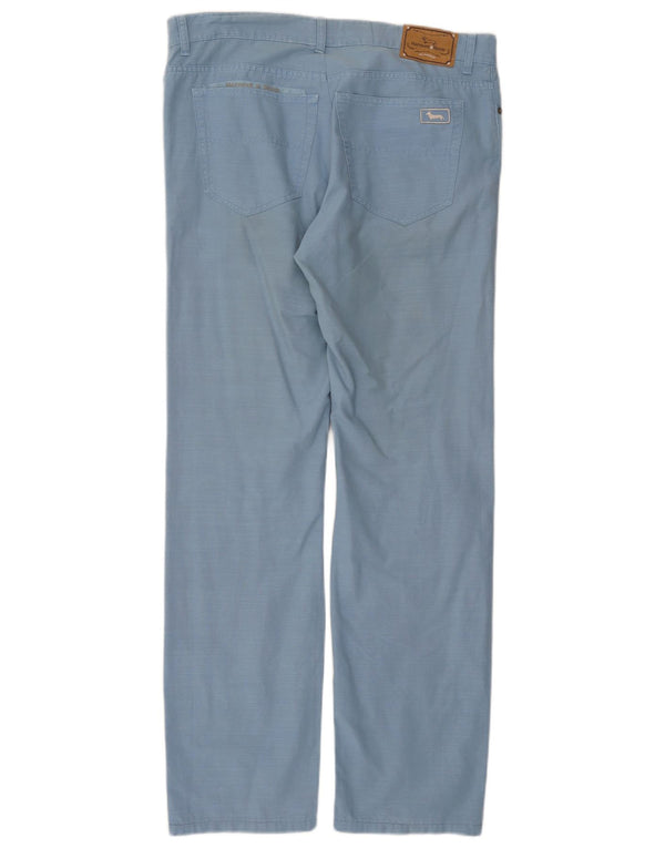 Мужские прямые повседневные брюки Harmont & Blaine IT 56 3XL W36 L33 синие