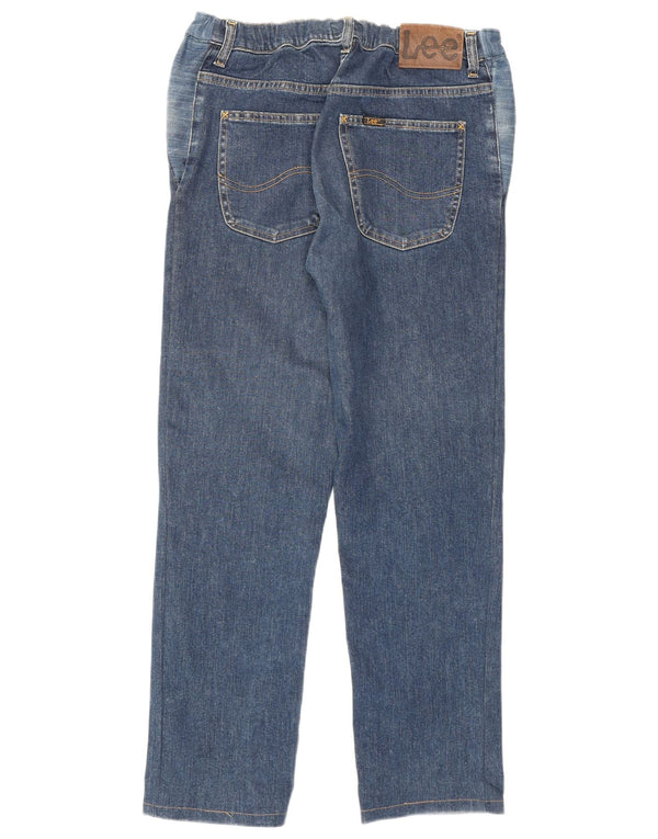 Мужские прямые джинсы Lee Brooklyn W31 L28, синий хлопок