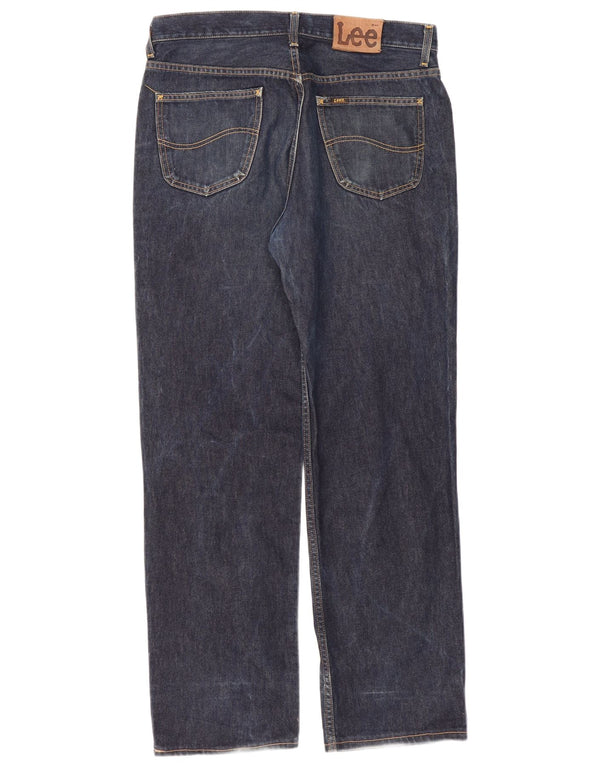 Джинсы Lee Mens Chicago Straight W36 L32 Темно-синие, хлопок