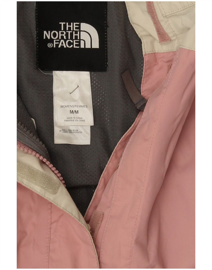Женская дождевик The North Face UK 12, нейлон среднего розового цвета с цветными блоками