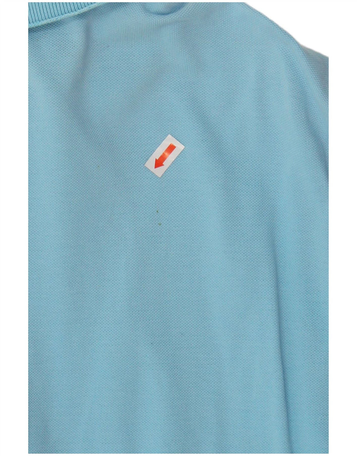 LOTTO Mens Polo Shirt Medium Blue
