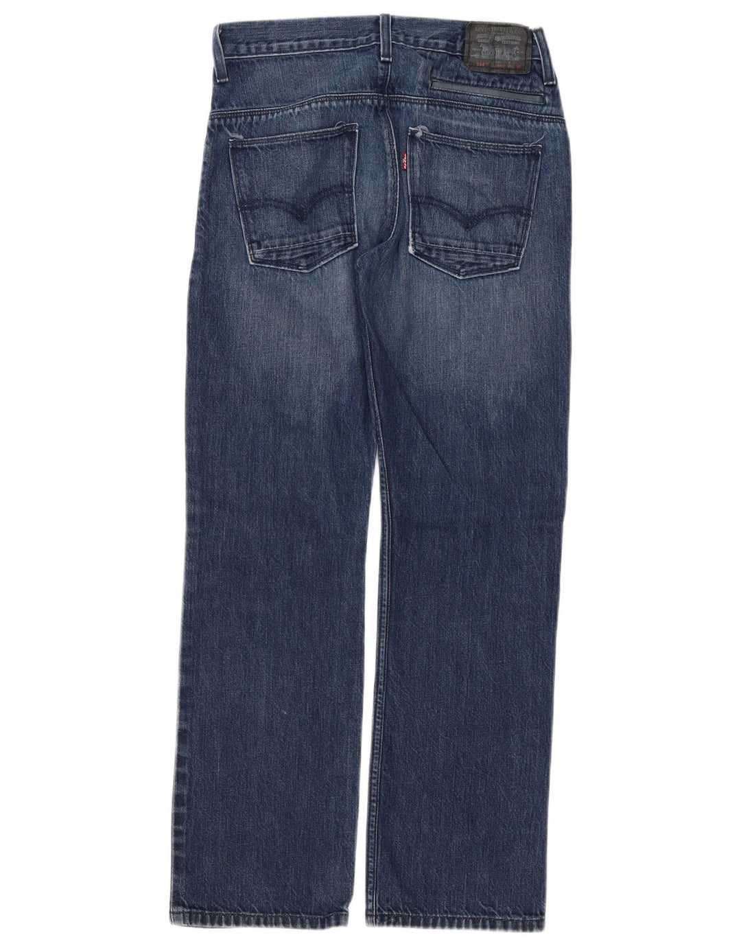 Прямые джинсы LEVI'S Girls 514 15-16 лет W28 L28 Синий хлопок